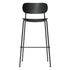 Co Bar Chair 75.5cm / Black Steel